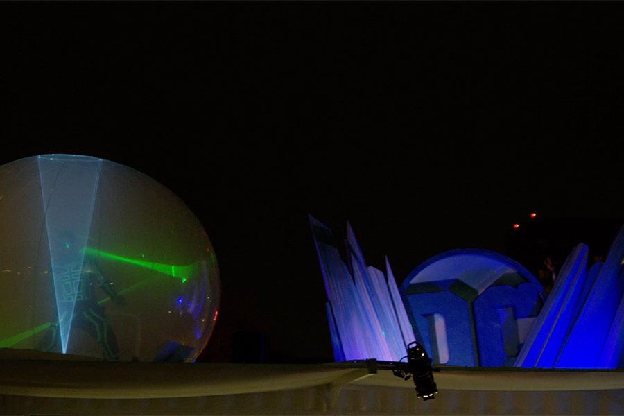 ‘Justice League’ Light Show at SXSW