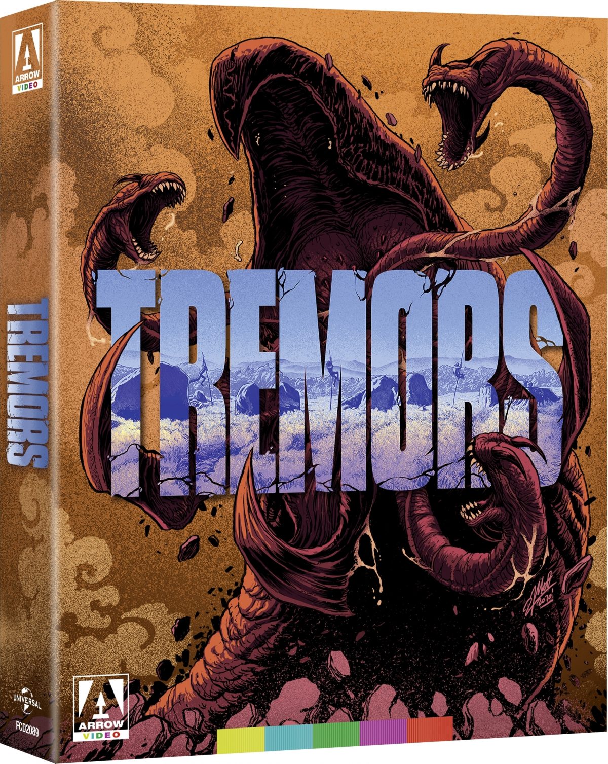 TREMORS GRABOIDS BOX DVD 4枚組 2000セット限定 Tremors (Limited Edition) - Media Play News