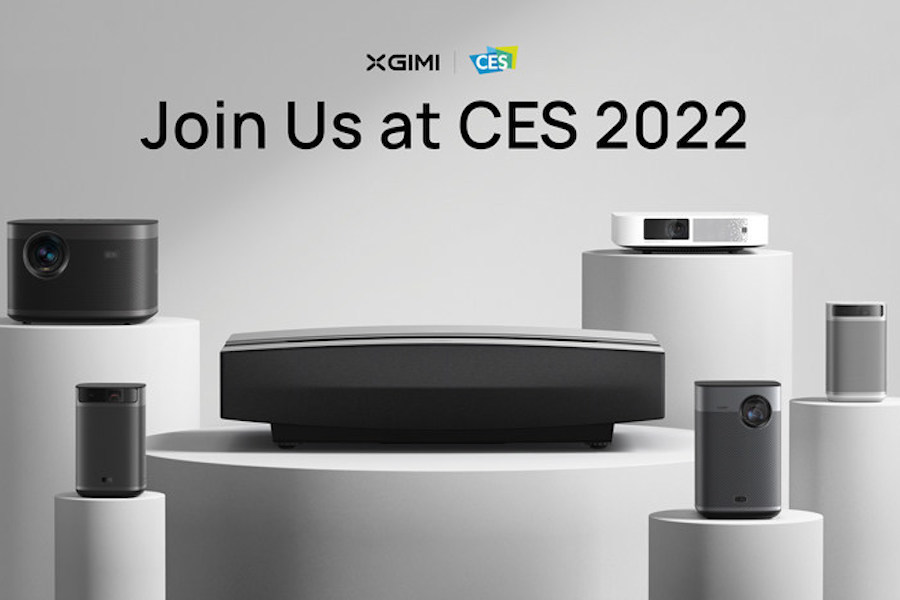 Xgimi Showcases Aura 4K Short-Throw Laser Projector at CES 2022