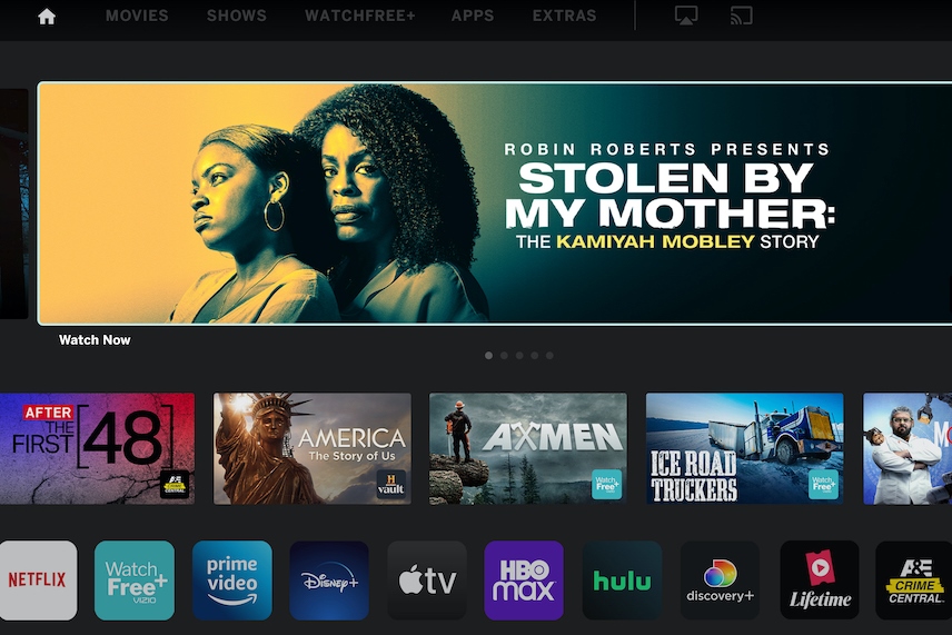 Vizio SmartCast Adds A+E Subscription Streaming Apps