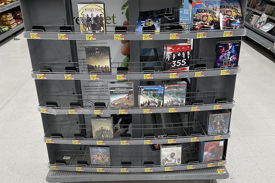 Merchandising: Barren Shelves Mark Slow Week for New Discs