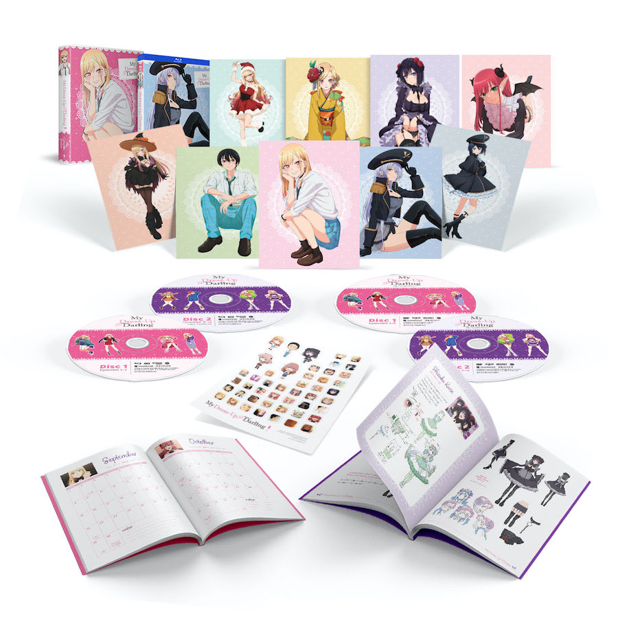 Disc Sets of 'My Dress-Up Darling,' 'Bluelock' and 'Dragon