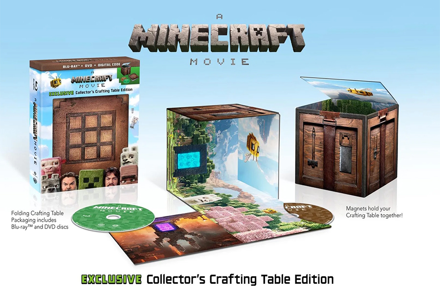 新品未開封　デレマス　Blu-ray M@GICALWONDERLAND!!! Merchandising: Crafting Table Blu-ray of 'Minecraft Movie