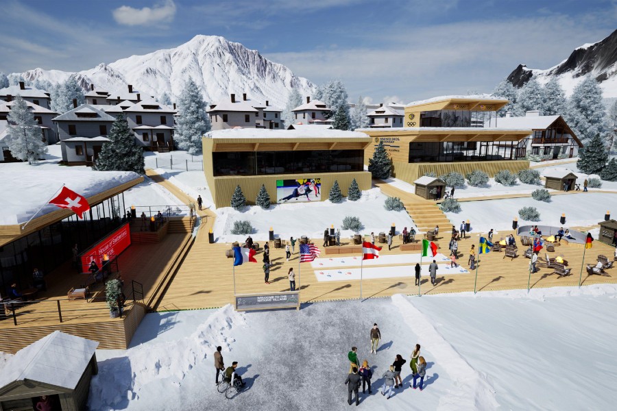 Warner Bros. Discovery Unveils 2026 Milano Cortina Winter Olympics Studio