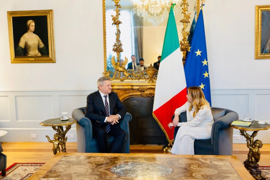 Netflix's Ted Sarandos Meets With Italian PM Giorgia Meloni Touting 100 Original Series, Movie Productions
