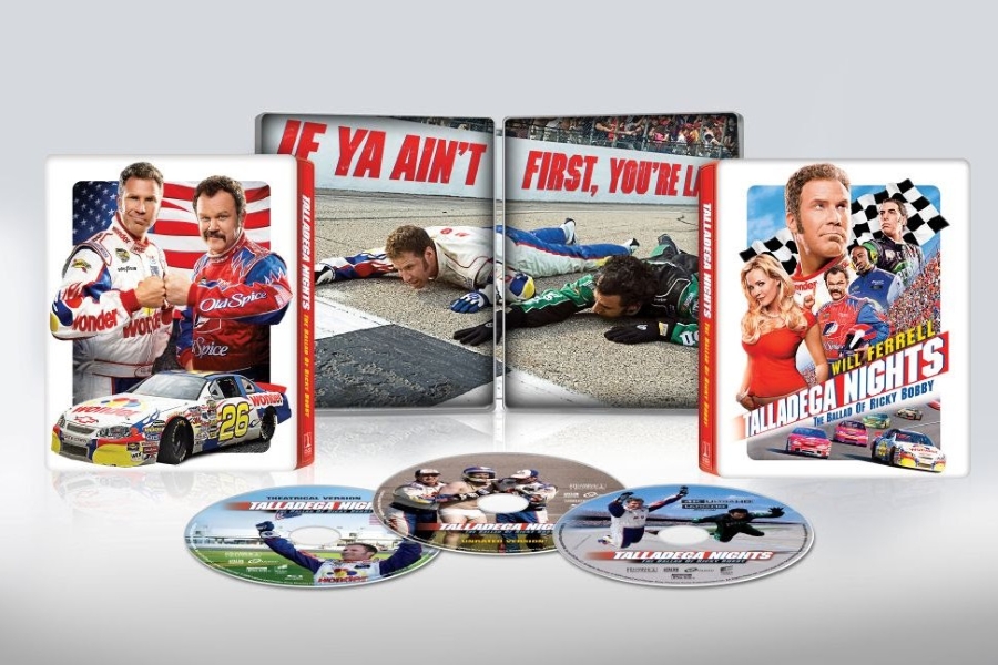 'Talladega Nights' Gets 4K Ultra HD Treatment from Sony Pictures for Aug. 4 Steelbook Release